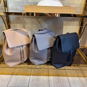 Tory Burch Thea Large Backpack Pebbled Leather 170479 $550‼️ choose 1 color‼️